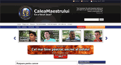 Desktop Screenshot of caleamaestrului.ro